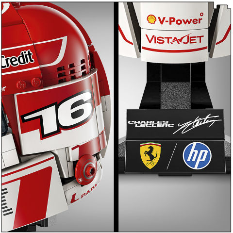 Thumbnail: LEGO® Editions sets Scuderia Ferrari HP Charles Leclerc Helmet 43014