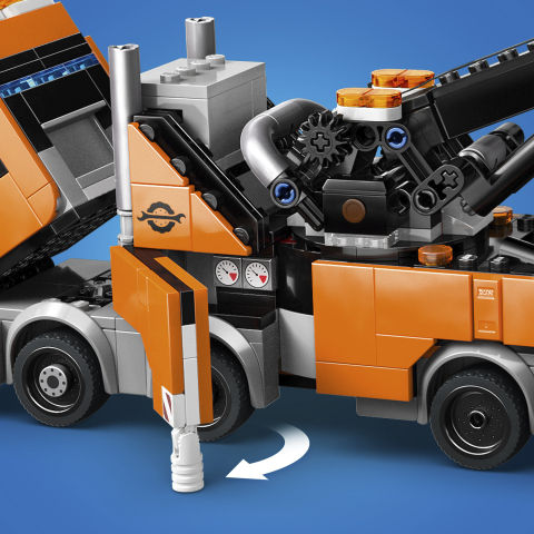 Thumbnail: LEGO® City Heavy-Duty Recovery Tow Truck with Crane 60467