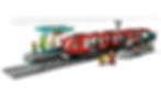 Thumbnail: LEGO® City Downtown Streetcar and Station 60423