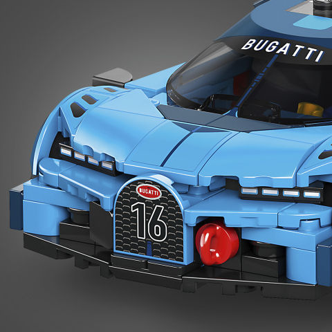 Thumbnail: LEGO® Speed Champions Bugatti Vision GT Hyper Sports Car 77253
