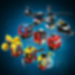 Thumbnail: LEGO® City Helicopter, Fire Truck & Submarine Remix 60462