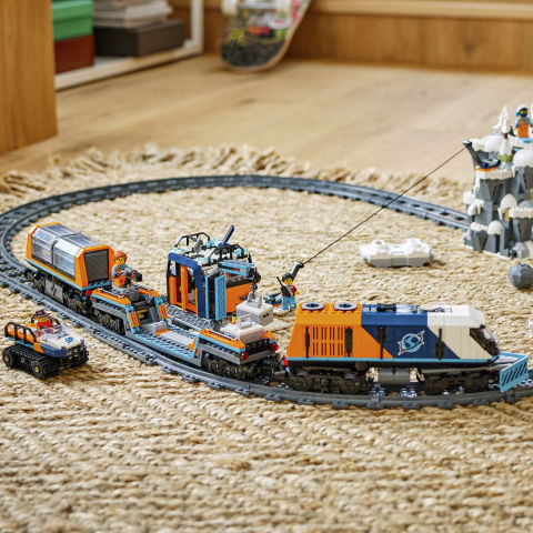 Thumbnail: LEGO® City Explorers' Arctic Polar Express Train 60470