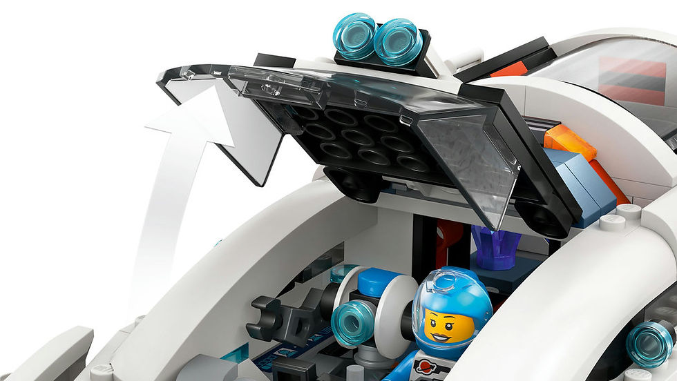 Thumbnail: LEGO® City Command Rover and Crane Loader 60432
