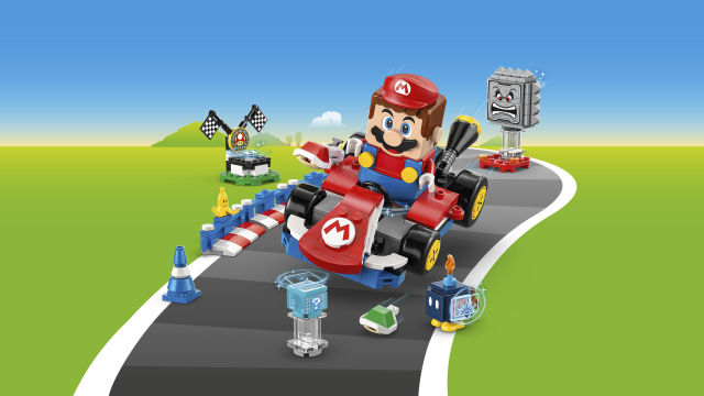 Thumbnail: LEGO® Super Mario™ Mario Kart™ – Interactive LEGO® Mario™ & Standard Kart 72043