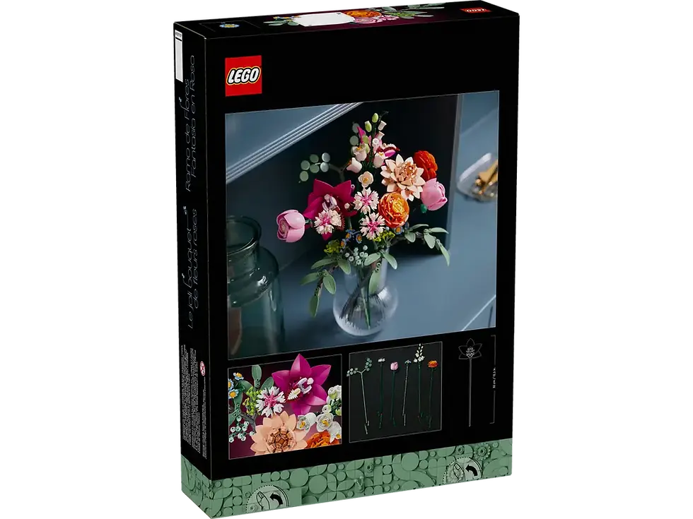 Thumbnail: LEGO® The Botanical Collection Pretty Pink Flower Bouquet 10342