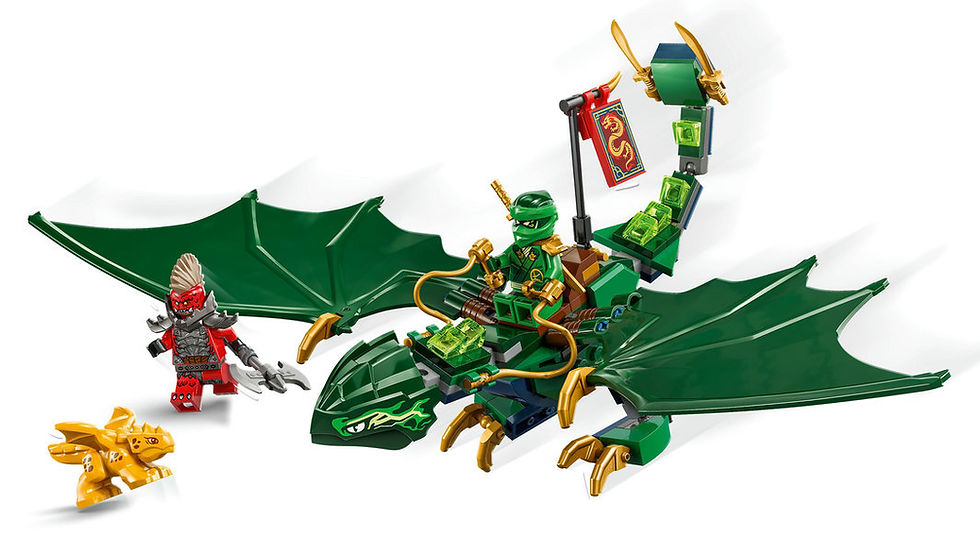 Thumbnail: LEGO® NINJAGO® Lloyd's Green Forest Dragon 71829