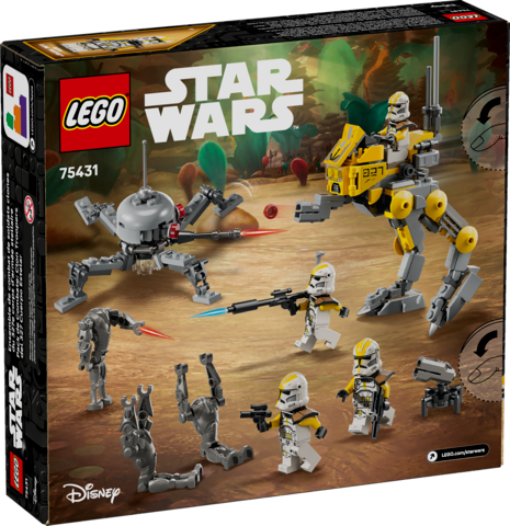 Thumbnail: LEGO® STAR WARS™ 327th Star Corps Clone Troopers™ Battle Pack 75431