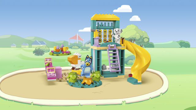 Thumbnail: LEGO® Bluey Playground Fun with Bluey and Chloe 11201