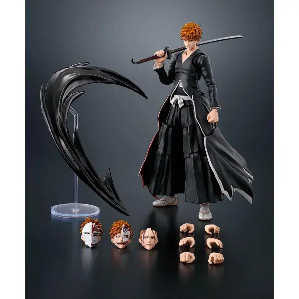 Thumbnail: Ichigo Kurosaki -Getsugatensho- "BLEACH", TAMASHII NATIONS S.H.Figuarts