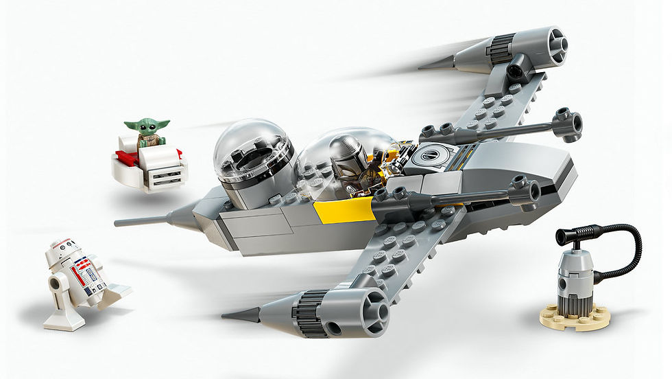 Thumbnail: LEGO® STAR WARS™ Mando and Grogu's N-1 Starfighter™ 75410