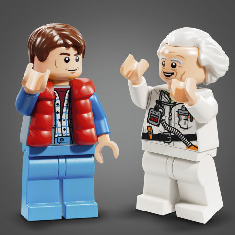 Thumbnail: LEGO® Speed Champions Time Machine from Back to the Future 77256