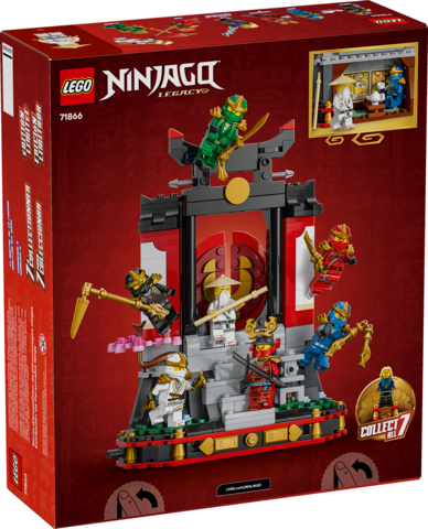 Thumbnail: LEGO® NINJAGO® Ninja Character Display 15th Anniversary 71866