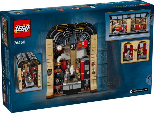 Thumbnail: LEGO® Harry Potter™ Book Nook: Hogwarts™ Express 76450
