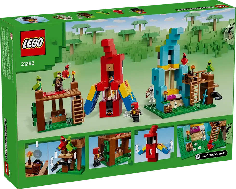 Thumbnail: LEGO® Minecraft™ The Parrot Houses 21282