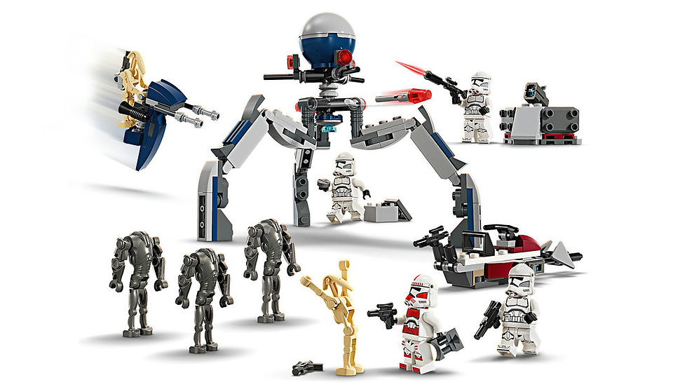 Thumbnail: LEGO® STAR WARS™ Clone Trooper™ & Battle Droid™ Battle Pack 75372