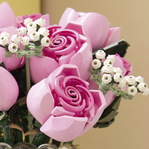 Thumbnail: LEGO® The Botanical Collection Bouquet of Pink Roses 10374