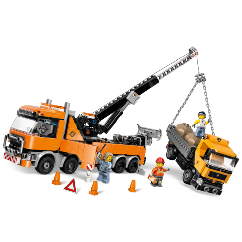 Thumbnail: LEGO® City Heavy-Duty Recovery Tow Truck with Crane 60467