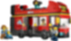 LEGO® City Red Double-Decker Sightseeing Bus 60407