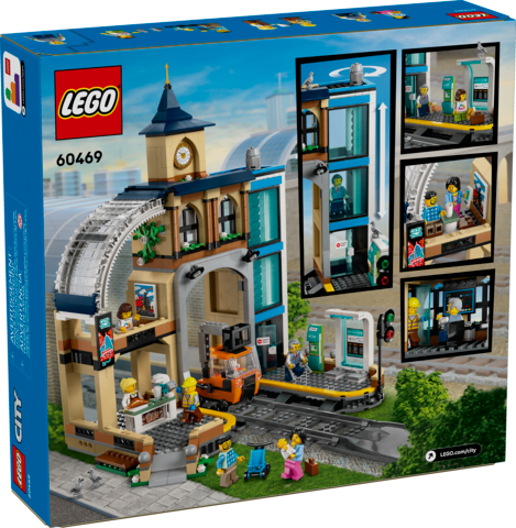 Thumbnail: LEGO® City Central Train Station 60469