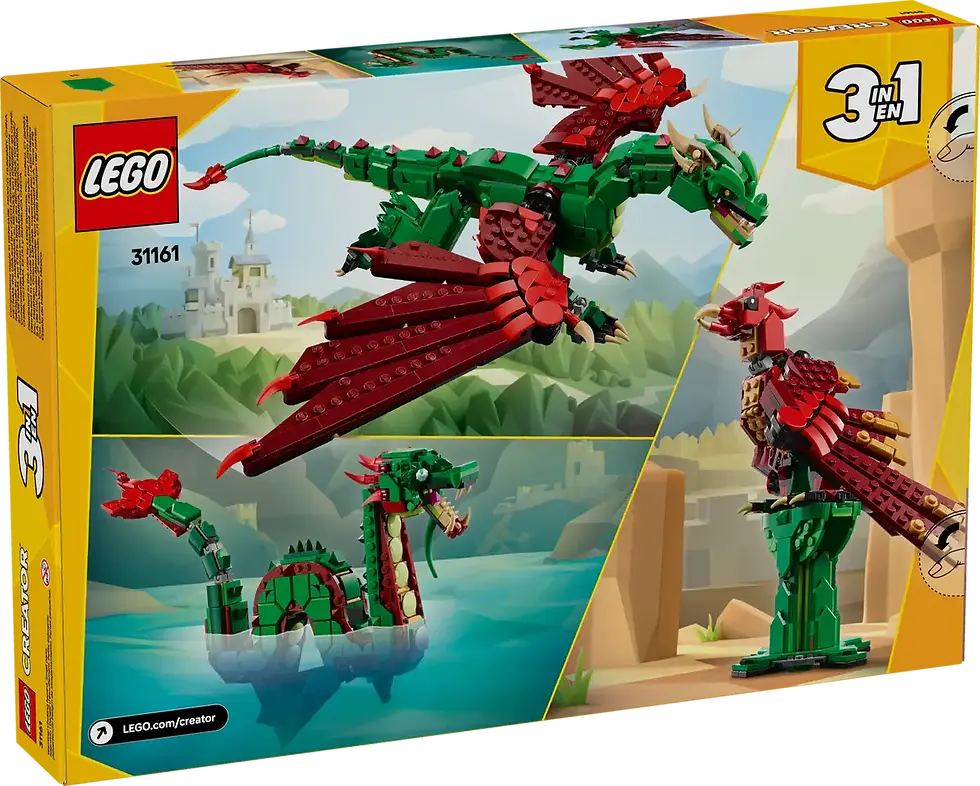 Thumbnail: LEGO® Creator 3-in-1 Medieval Dragon 31161