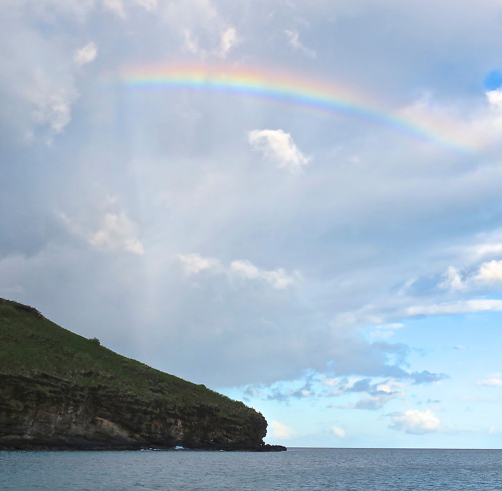 Rainbow - Hanamoenoa Bay