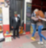 Tango in the streets of San Telmo