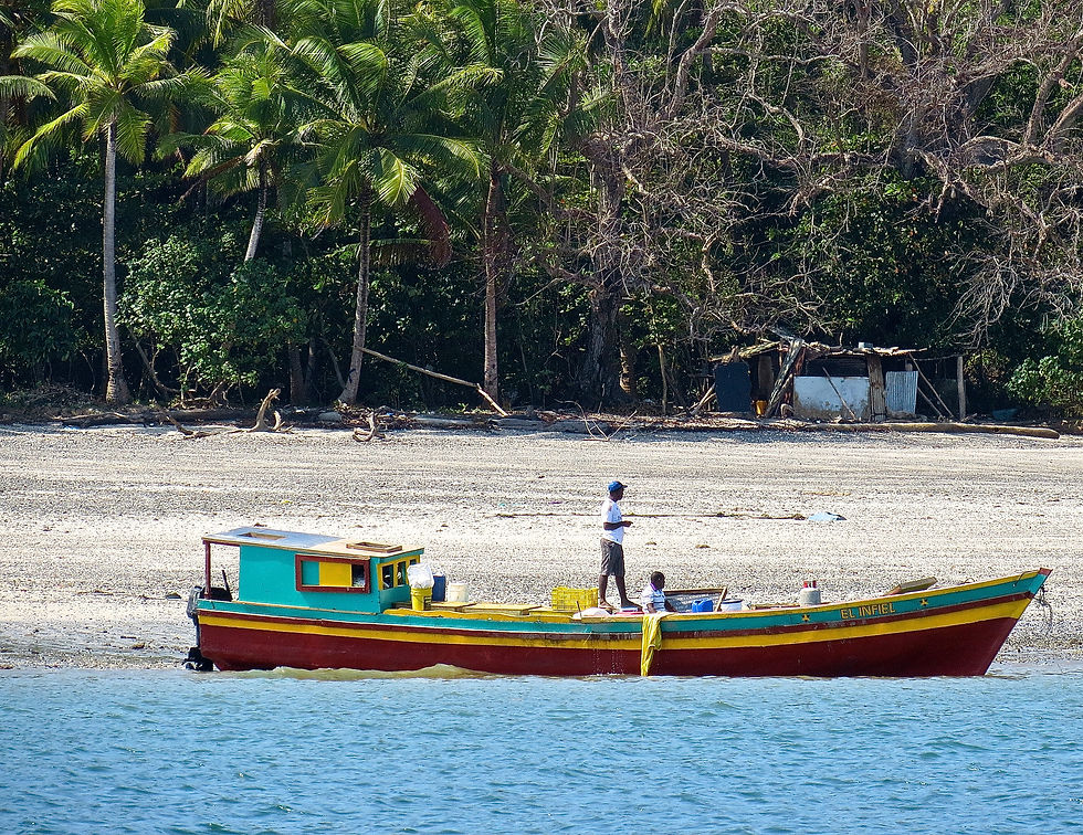 Panamanian fishing boat