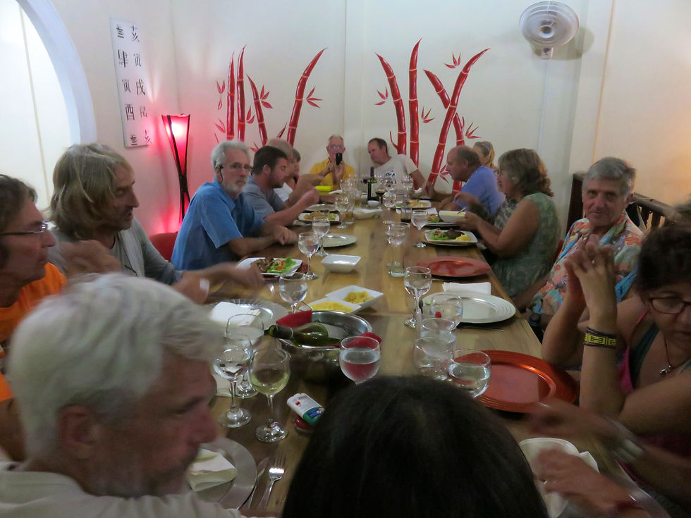 Cruiser dinner in Bahia