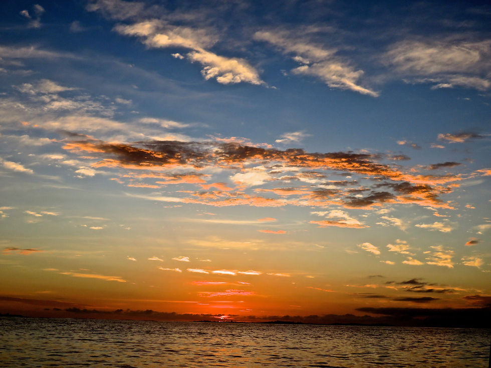 Glorious sunsets