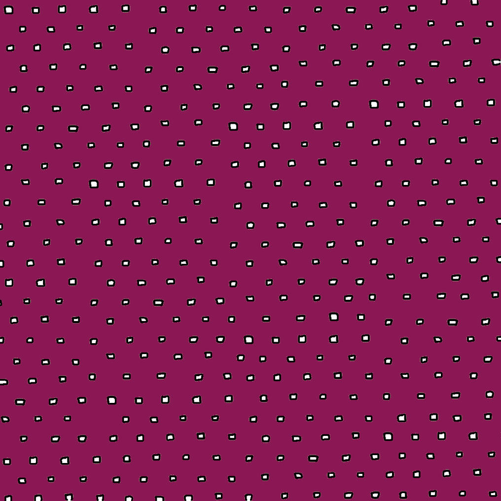 PIXIE SQUARE DOT - PLUM
