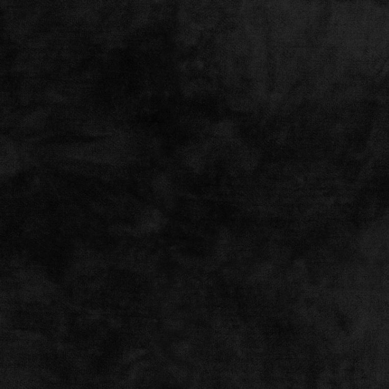 COLOR WASH WOOLIE COTTON FLANNEL - BLACK