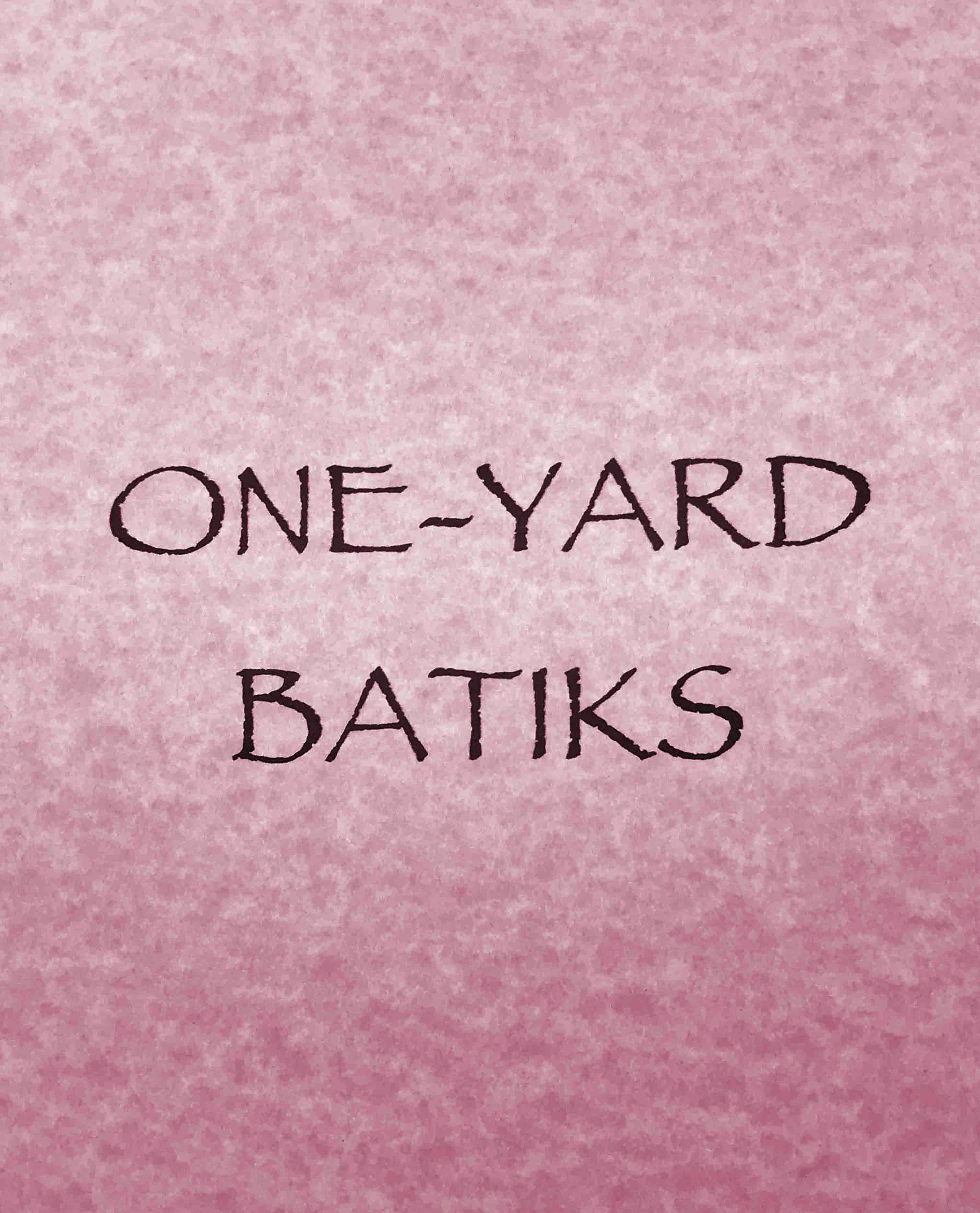 One-Yard Red/Purple