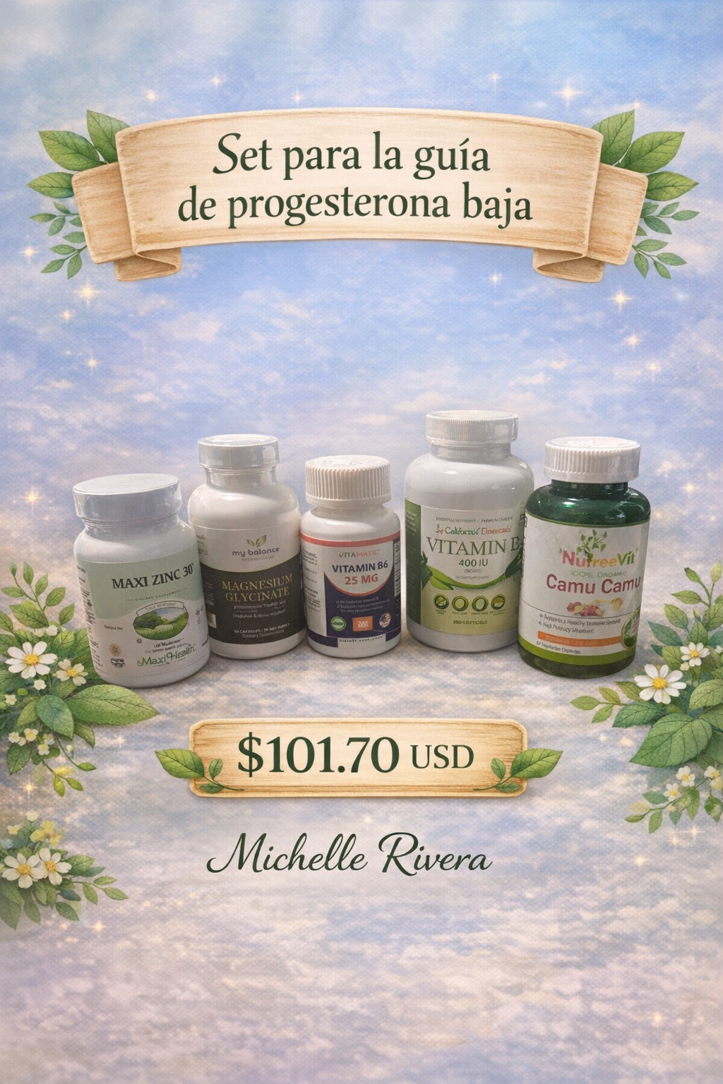Set guía progesterona baja 