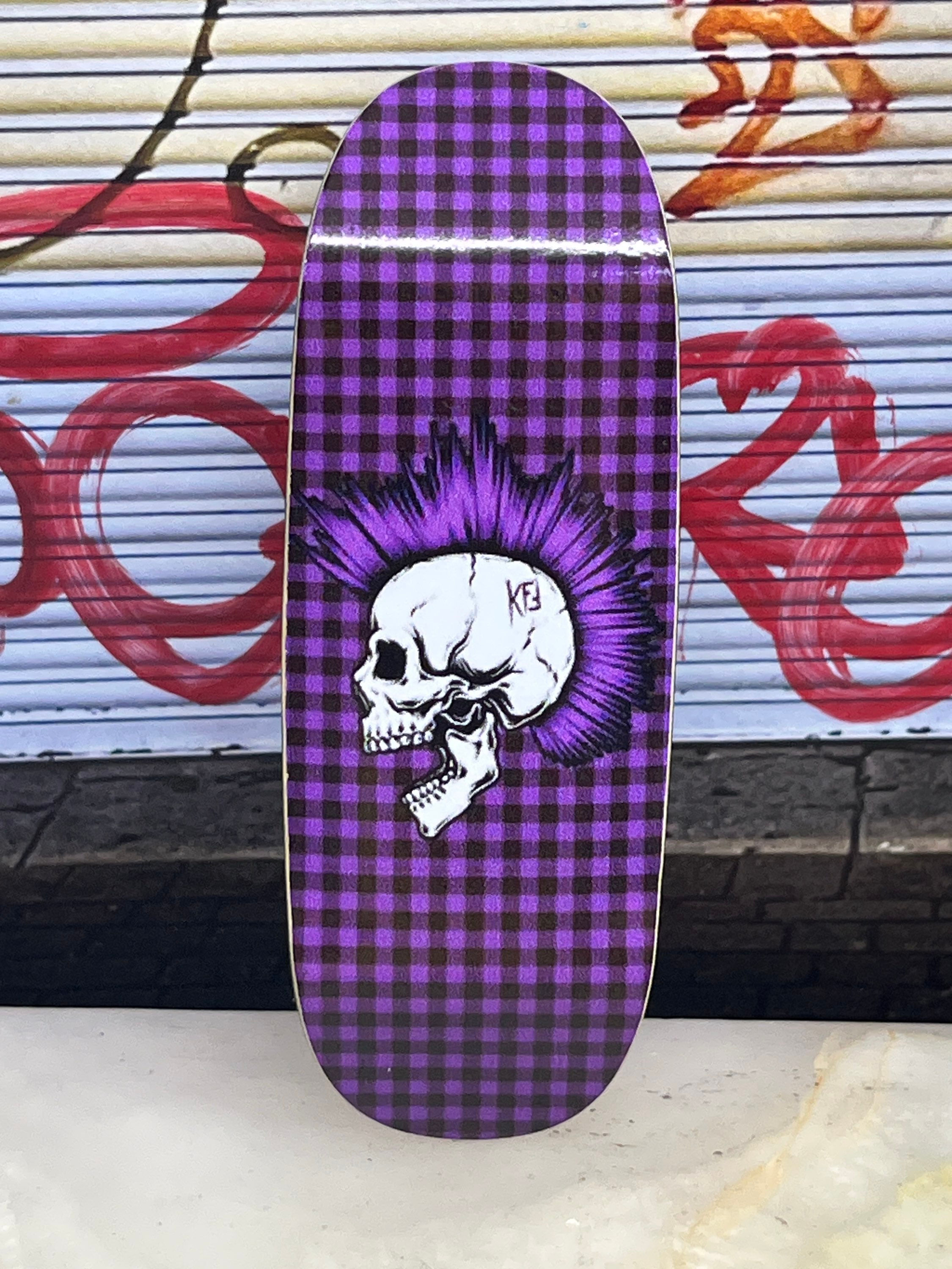 KickFlick Mohawk Skull 34 V2 Egg Shape