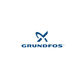 Grundfos pump displayed in a commercial setting, showcasing its advanced design for efficient water supply and wastewater management solutions