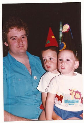 John Newman and his children William and Edward