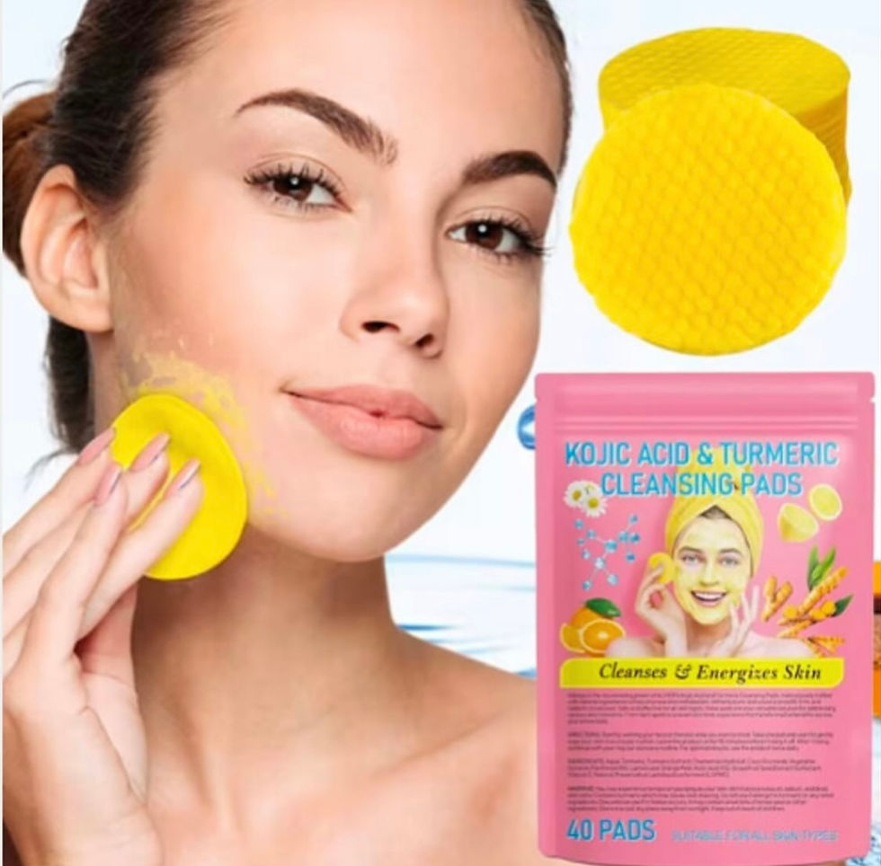 Turmeric Kojic Acid Exfoliating Cleansing Pads 40pcs