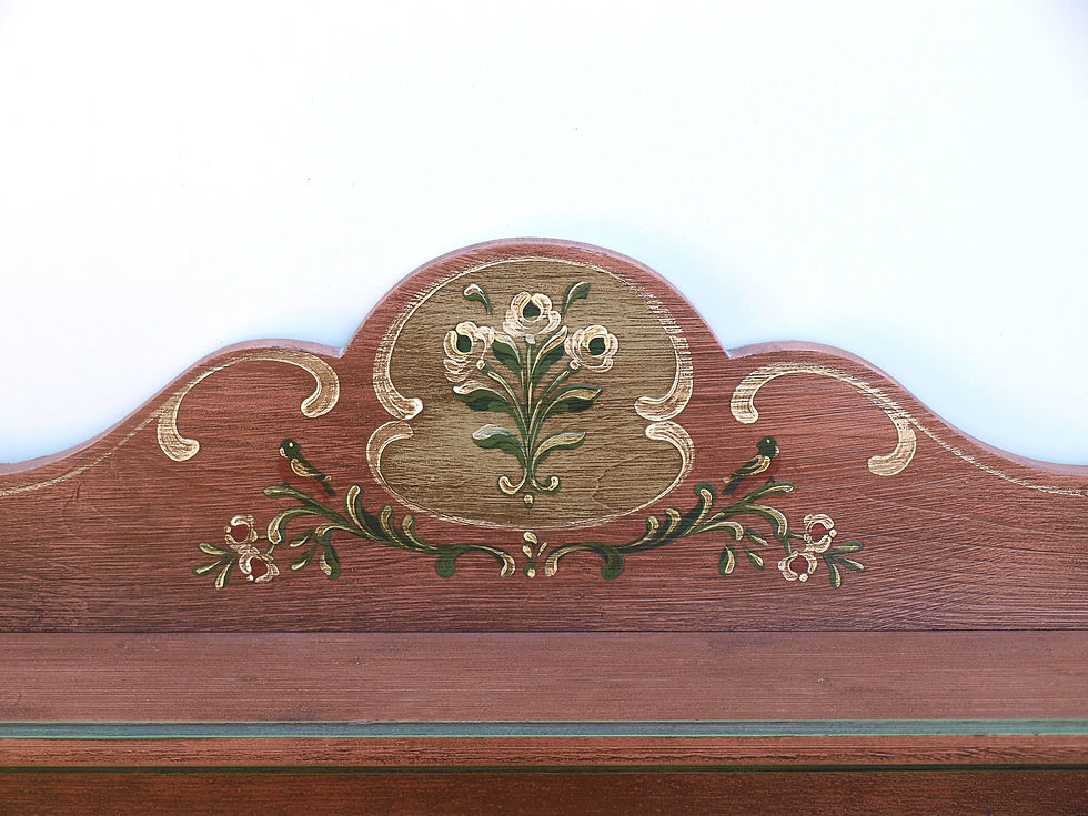 Miniaturbild: Tellerregal (Nr.357) Voglauer Anno 1800 altrosa Fichte massiv