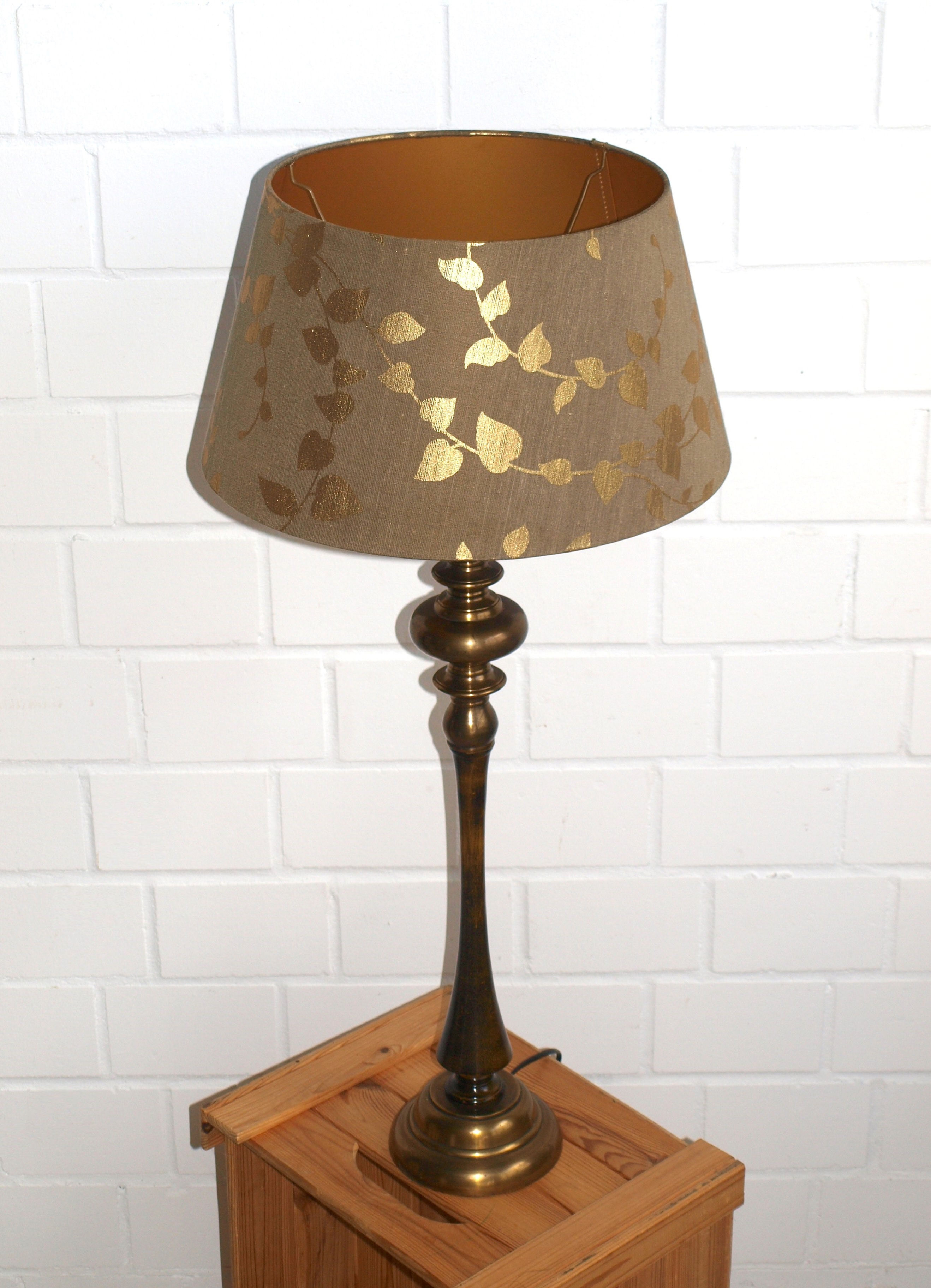 Lampe (Nr.1316) Antik Bronze Stehlampe