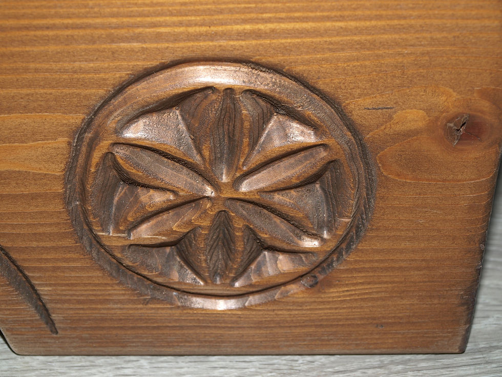 Miniaturbild: Truhe Nr.478) Voglauer Anno 1600 braun Bauernschrank Schuhschrank