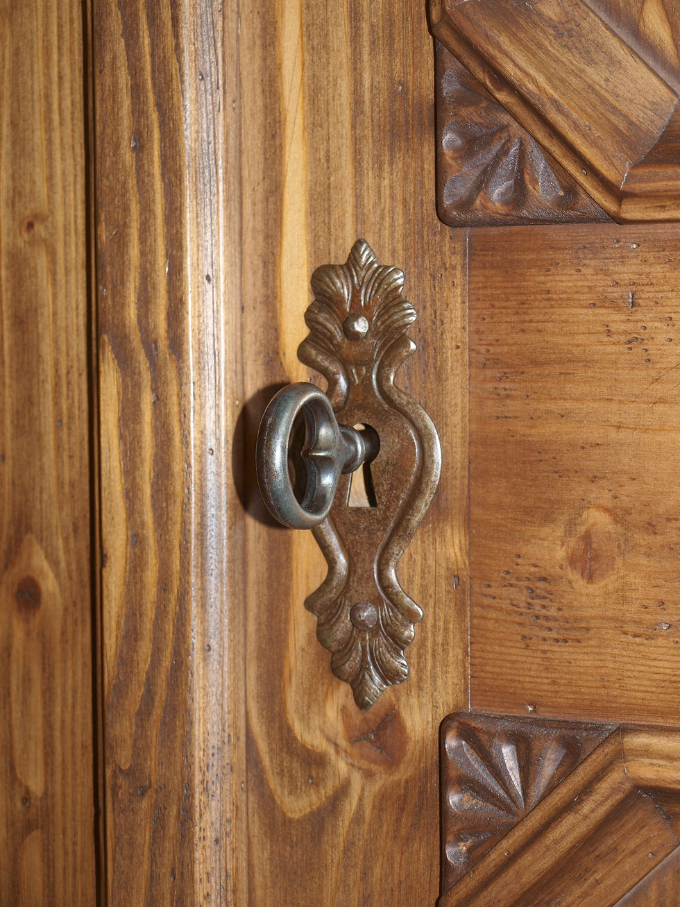 Miniaturbild: Bauernschrank (Nr.1214) Voglauer Anno 1900 Fichte massiv