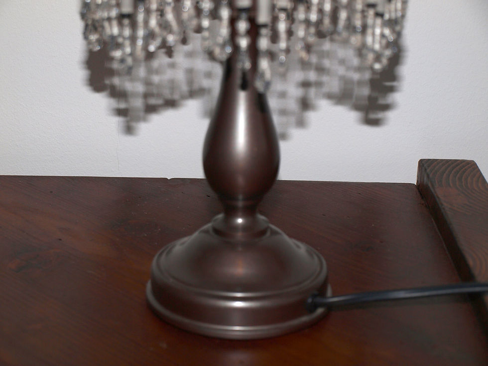 Miniaturbild: Lampe (Nr.803) 2er Set Kolonialstil Glaskristallen