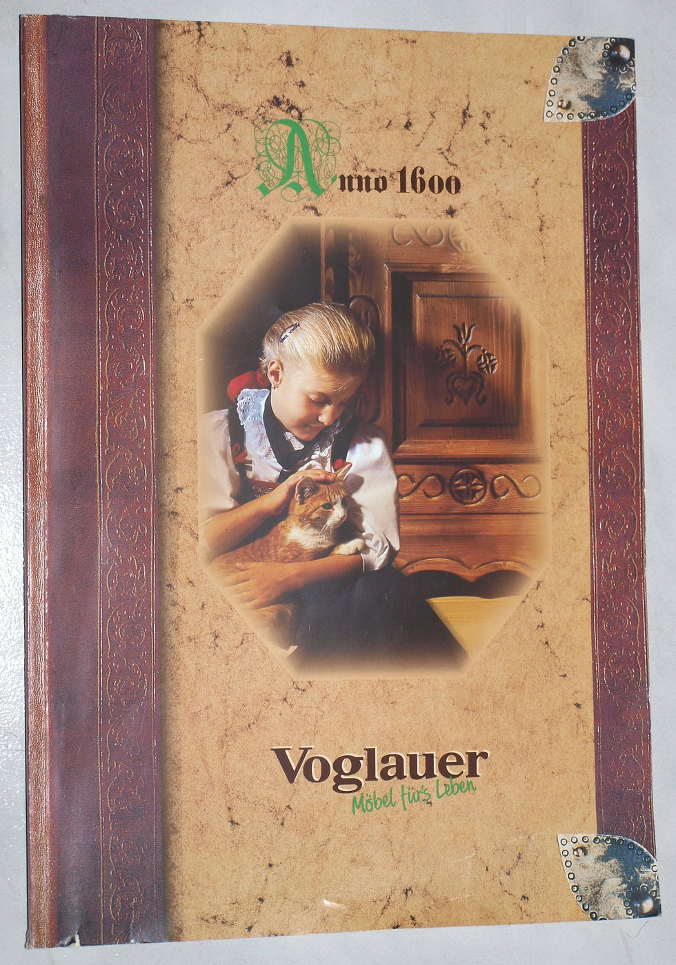 Miniaturbild: Teppich (Nr.023) Voglauer Anno 1600 Handgewebt grü