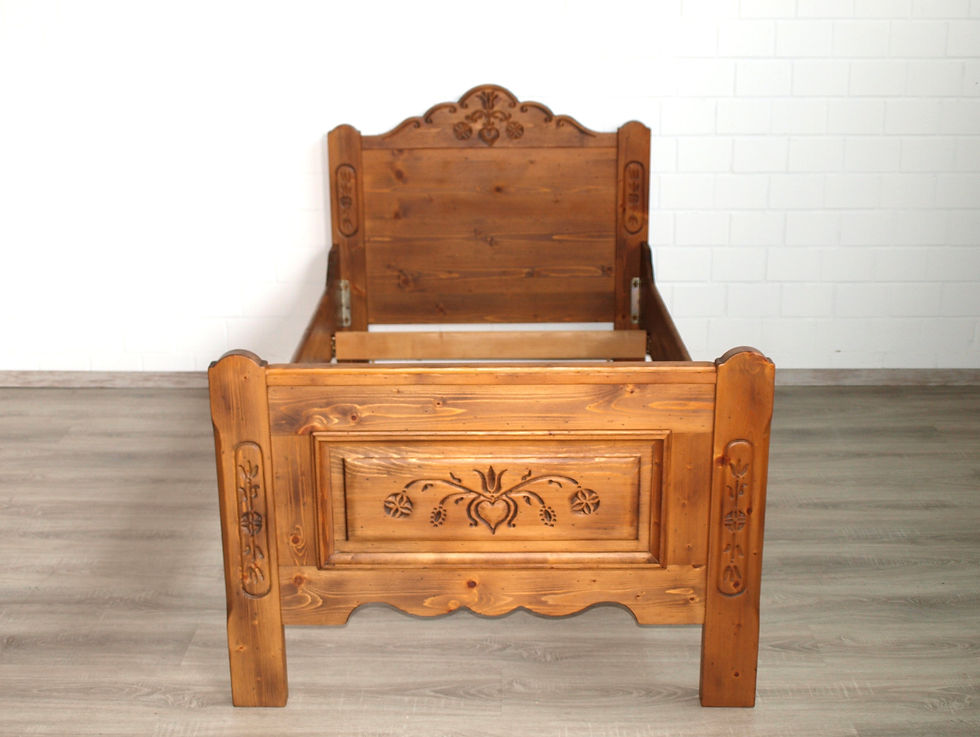 Miniaturbild: Bett (Nr.1122) Voglauer Anno 1600 inkl. Nachtschrank