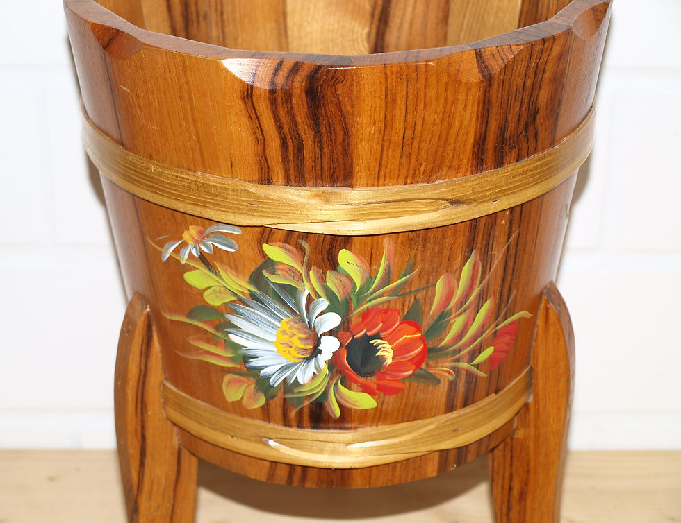 Miniaturbild: Deko (Nr.034) Butterfaß massiv Holz