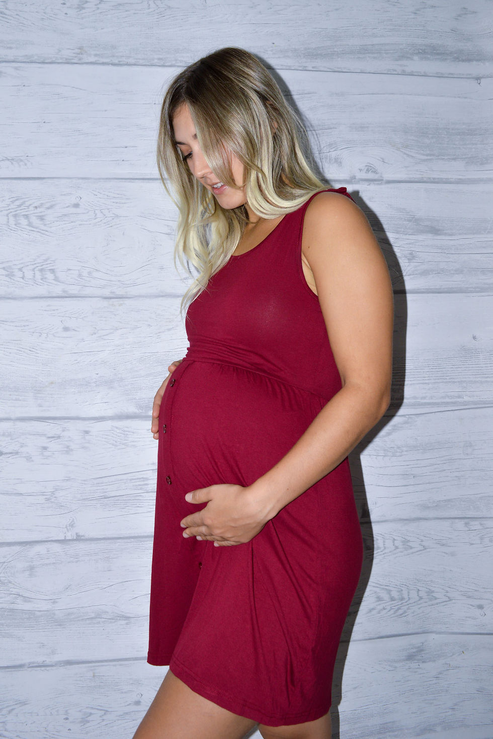 Thumbnail: Childbirth dress - Olive