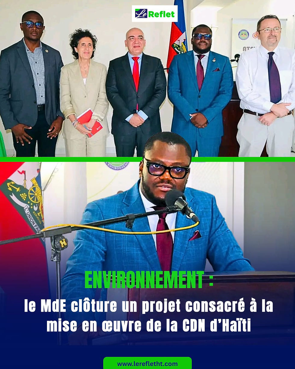 Climat : le MdE clôture un projet consacré à la mise en œuvre de la CDN d’Haïti