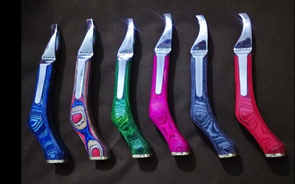 NUNN LOOP KNIVES COLOURED