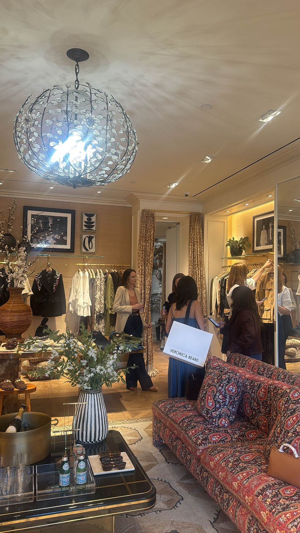 A Stylish Evening at Veronica Beard