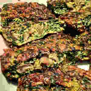 frittata z boczniakami